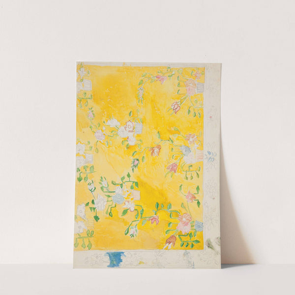 Przerys wzoru z kilimu ukraińskiego by Sofija Paraszczuk