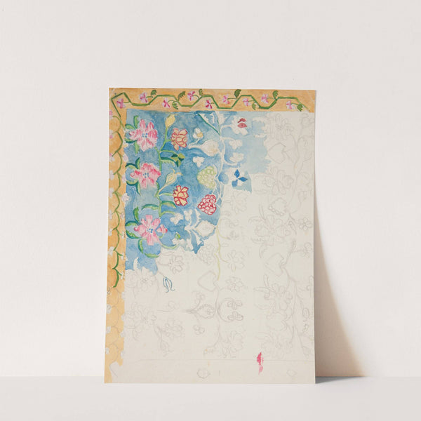 Przerys wzoru z kilimu ukraińskiego by Sofija Paraszczuk