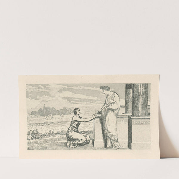 Psyché a Ceres (1881) by Max Klinger