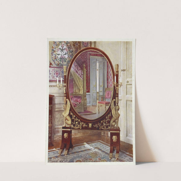 Psyché and bed of Napoleon the First by Edwin Foley