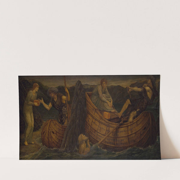 Psyche giving the Coin to the Ferryman of the Styx (1881) by Sir Edward Coley Burne-Jones