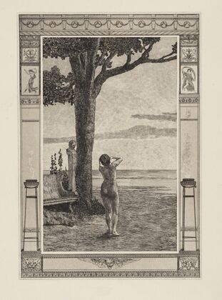 Psyche verlassen (Amor und Psyche, Opus V, Blatt 22)