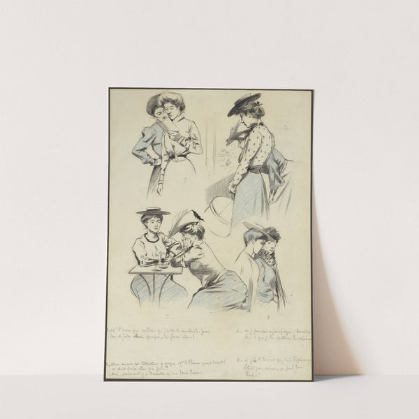 P’tites femmes (1903) by Fernand Louis Gottlob