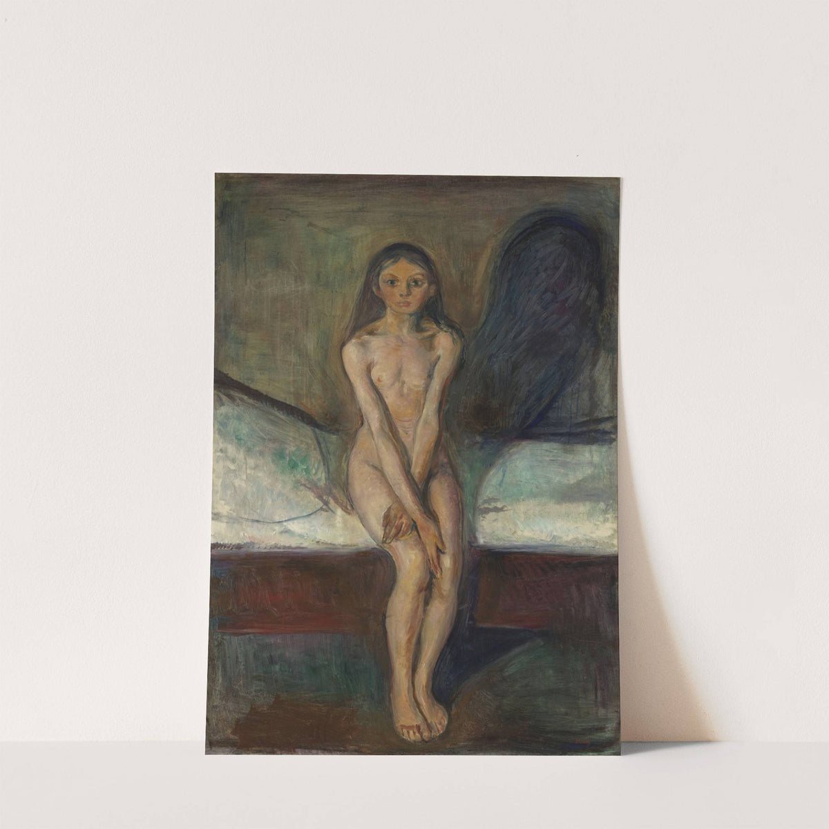Puberty (1894) by Edvard Munch