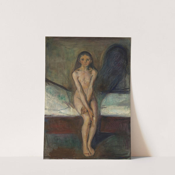 Puberty (1894) by Edvard Munch