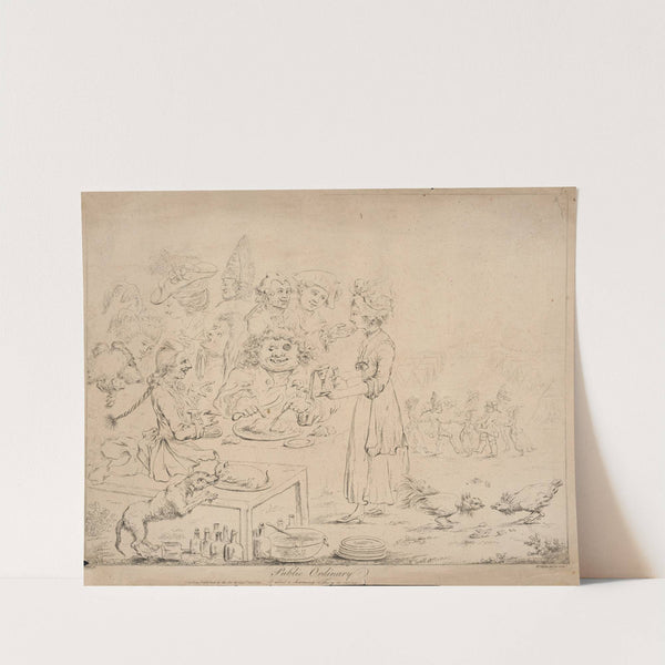 Public ordinary (1780) by William Austin