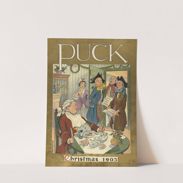 Puck Christmas 1903 (1903) by Louis Glackens