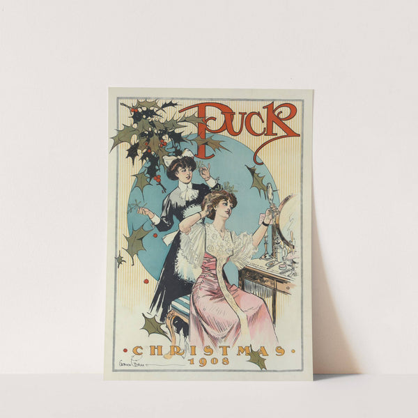 Puck Christmas 1908 (1908) by Gordon Grant