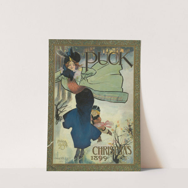 Puck Christmas (1899) by Frank Arthur Nankivell