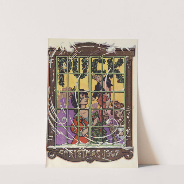 Puck Christmas (1907) by Frank Arthur Nankivell