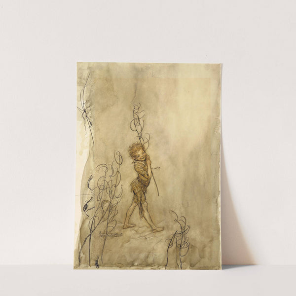 Puck – ‘Lord what fools these mortals be’ (1908) by Arthur Rackham