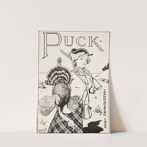 Puck Thanksgiving 1904 (1904) by Louis Glackens