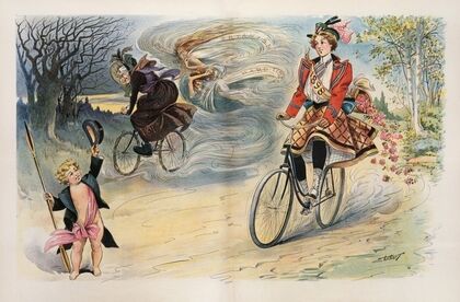 Puck’s greeting to the new year (1898)