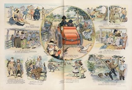 Puck’s summer chowder (1901)