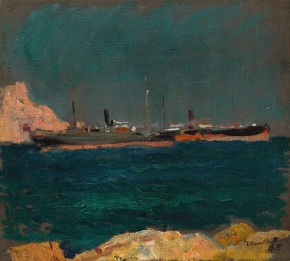 Puerto de Jávea (1905)
