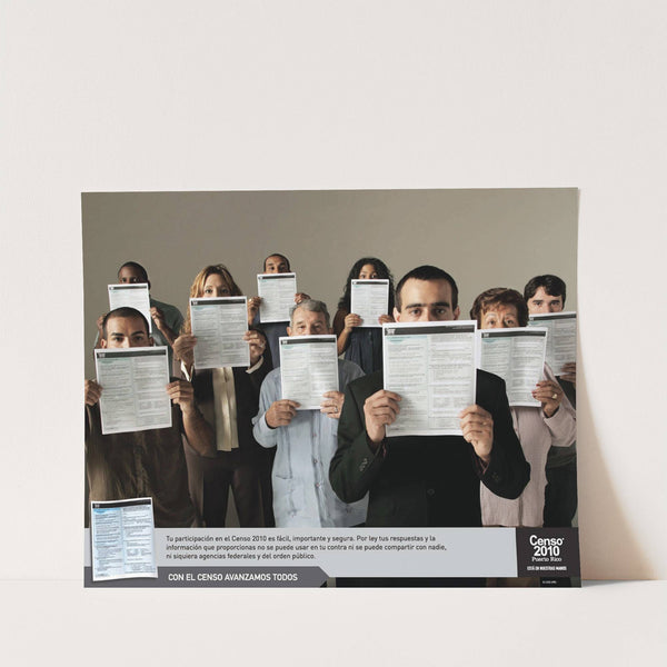 Puerto Rico Confidentiality Poster (2010) by Bureau of the Census
