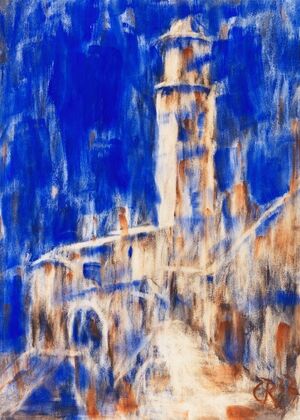Kirche in Gandria (1932) — size preview