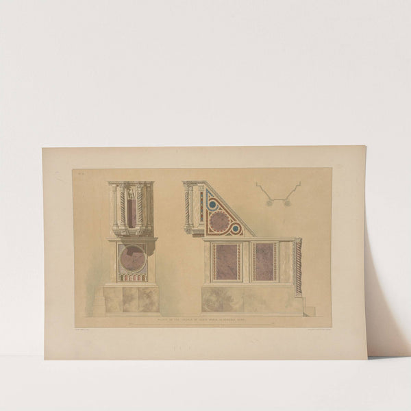 Pulpit in the Church of Santa Maria, in Aracelli, Rome by Matthew Digby Wyatt