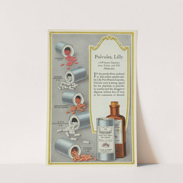 Pulvules, Lilly by Eli Lilly & Company
