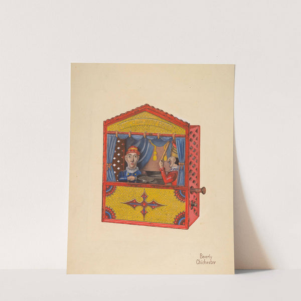 Punch & Judy Toy Bank by Beverly Chichester