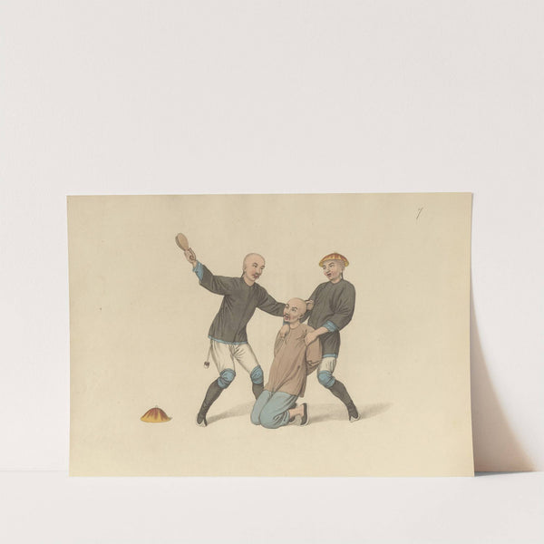 Punishing a boatman by George Henry Mason