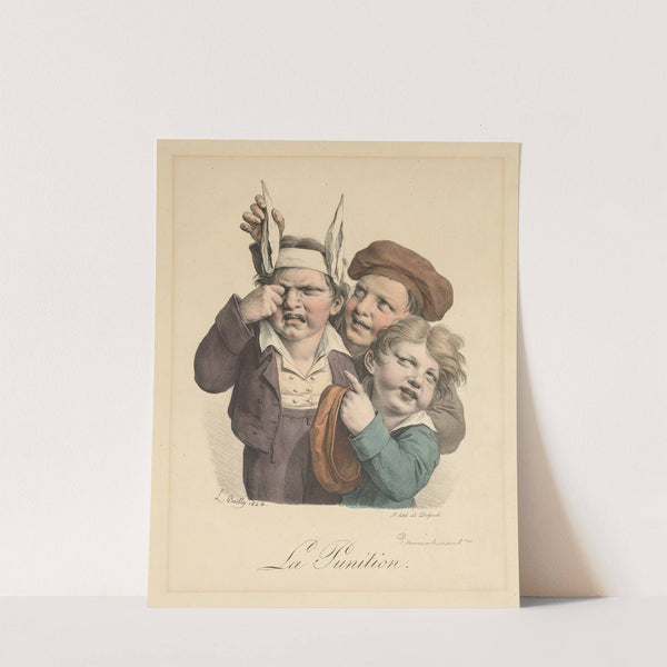 Punishment (1821) by Louis Léopold Boilly
