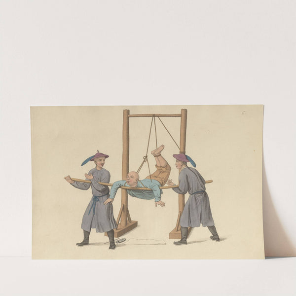 Punishmnent of the swing by George Henry Mason