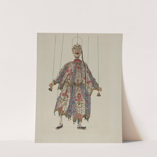 Puppet - Chinese Minstrel by Vera Van Voris