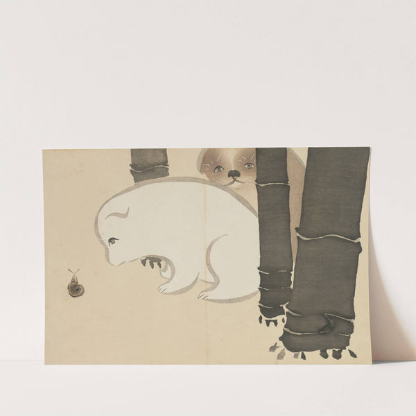 Puppies (Enokoro) (1909-1910) by Kamisaka Sekka