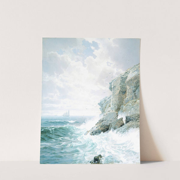 Purgatory Cliff (1876) by William Trost Richards