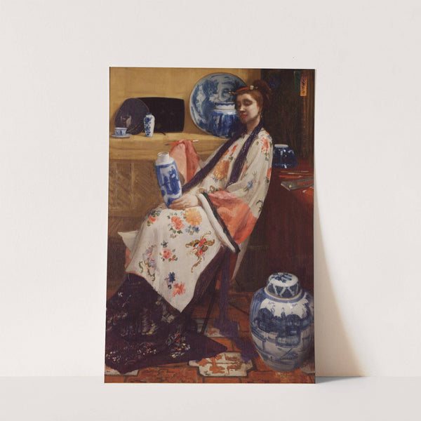 Purple And Rose- The Lange Leizen Of The Six Marks by James Abbott McNeill Whistler