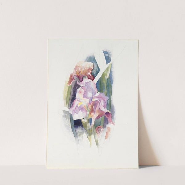 Purple Iris (circa 1920) by Charles Demuth