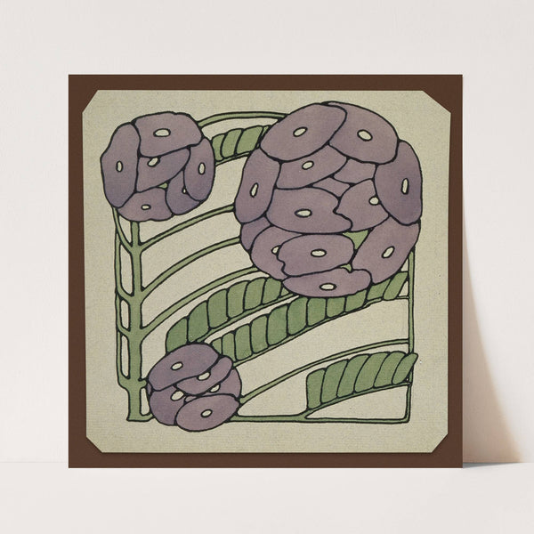 Purple Stylized by Hannah Borger Overbeck