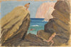 Pursuit at a Rocky Coastal Line