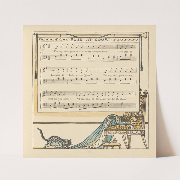 Three Children (1876) by Walter Crane