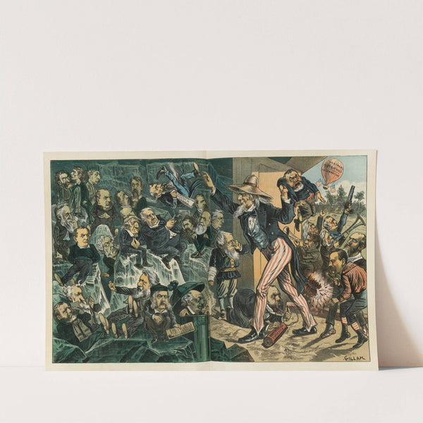 Put 'em on ice! by Bernhard Gillam