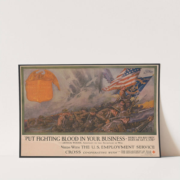 Put fighting blood in your business Here’s his record! Does he get a job! (1918) by Dan Smith