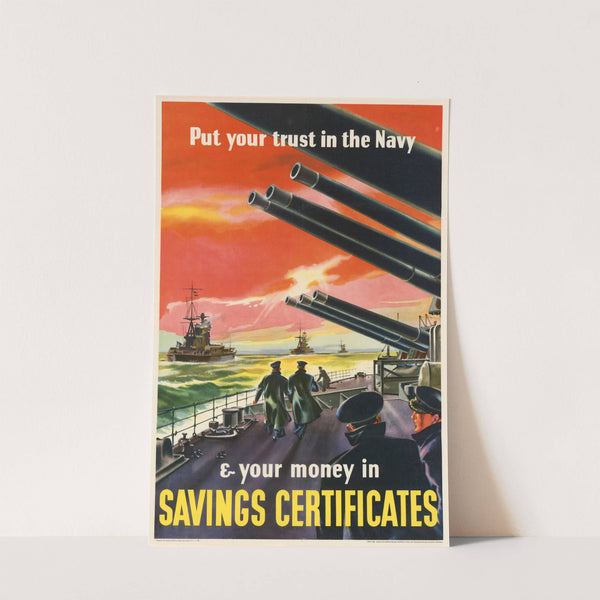 Put Your Trust in the Navy and Your Money in Savings Certificates by Anonymous