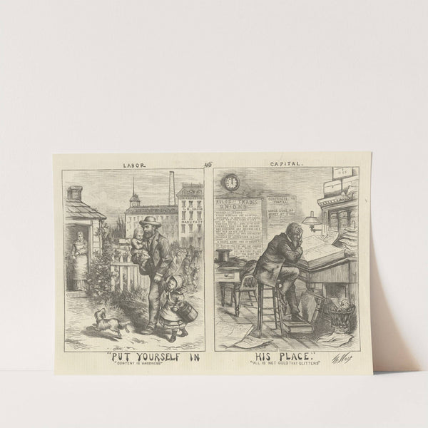 Put yourself in his place (1871) by Thomas Nast