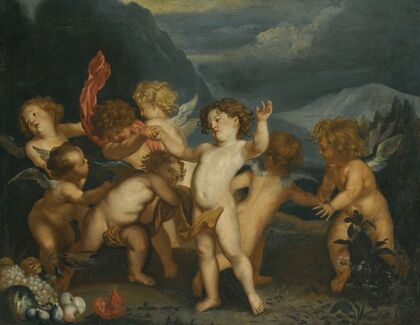 Putti In A Landscape