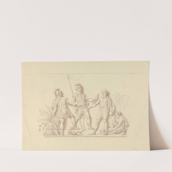 Putting Arms in Hands of the Indians by Edward Francis Burney