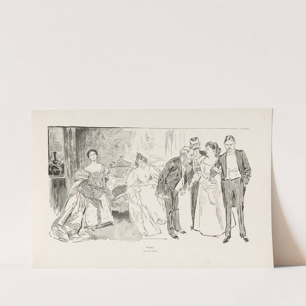 Puzzle – Find the heiress (1896) by Charles Dana Gibson