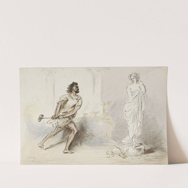 Pygmalion en Galatea by Alexander Ver Huell