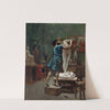 Pygmalion et Galatée, esquisse à l’huile (1890) by Jean-Léon Gérôme