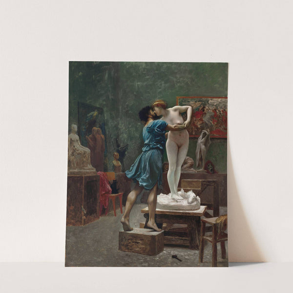 Pygmalion et Galatée, esquisse à l’huile (1890) by Jean-Léon Gérôme