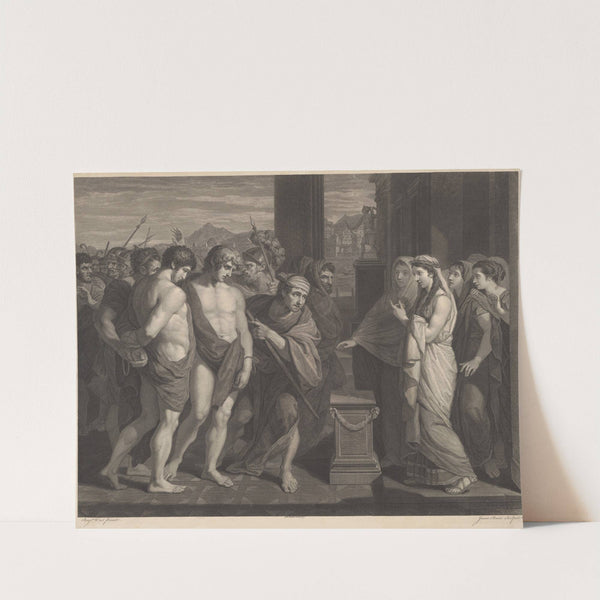 Pylades and Orestes (1771) by Benjamin West
