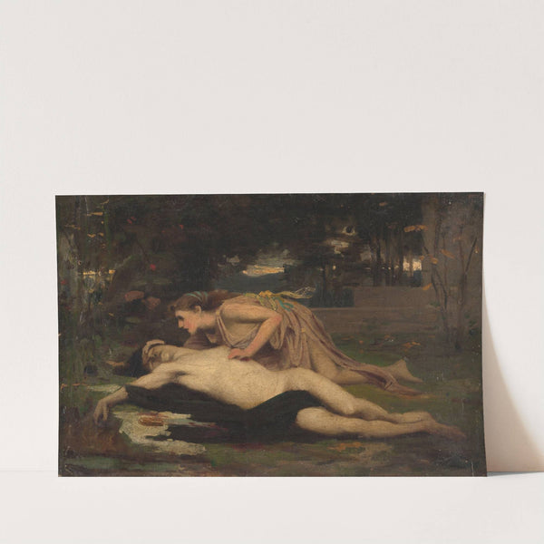 Pyrame et Thisbé (1875) by François Alfred Delobbe