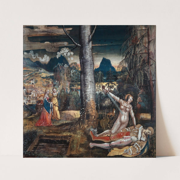 Pyramus and Thisbe (1513-14) by Niklaus Manuel