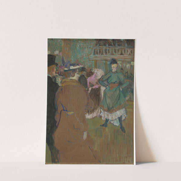 Quadrille at the Moulin Rouge by Henri de Toulouse-Lautrec