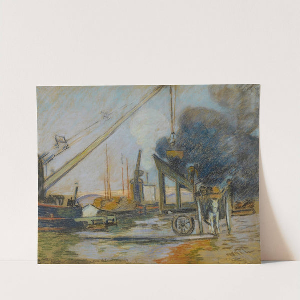 Quai de la Rapée, Paris (1884) by Armand Guillaumin
